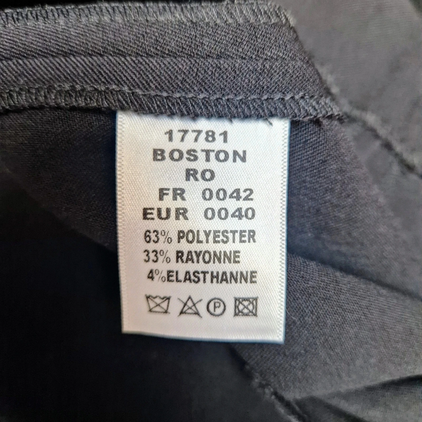 Vestido de dos materiales Tanaïs Talla 40/42 – photo 5